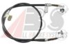 MAZDA BC1E44410B Cable, parking brake